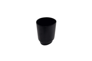 KAROLA black large glass 500ml (36*1)